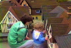 Kat McDougal; Ben Dorrough; England; minature model railroad village